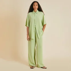 Store Alabama Pajamasin Silk Crêpe de Chine Pajamas