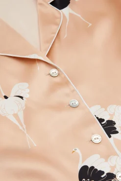 Flash Sale Alba Capricia Silk Satin Pajama Set Pajamas
