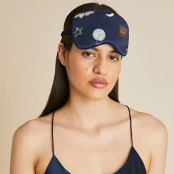 Cheap Audrey Cosmic Eye Maskin Silk Satin Eye Masks