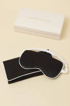 Discount Audrey Jet Eye Maskin Silk Satin Eye Masks