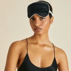 Discount Audrey Jet Eye Maskin Silk Satin Eye Masks