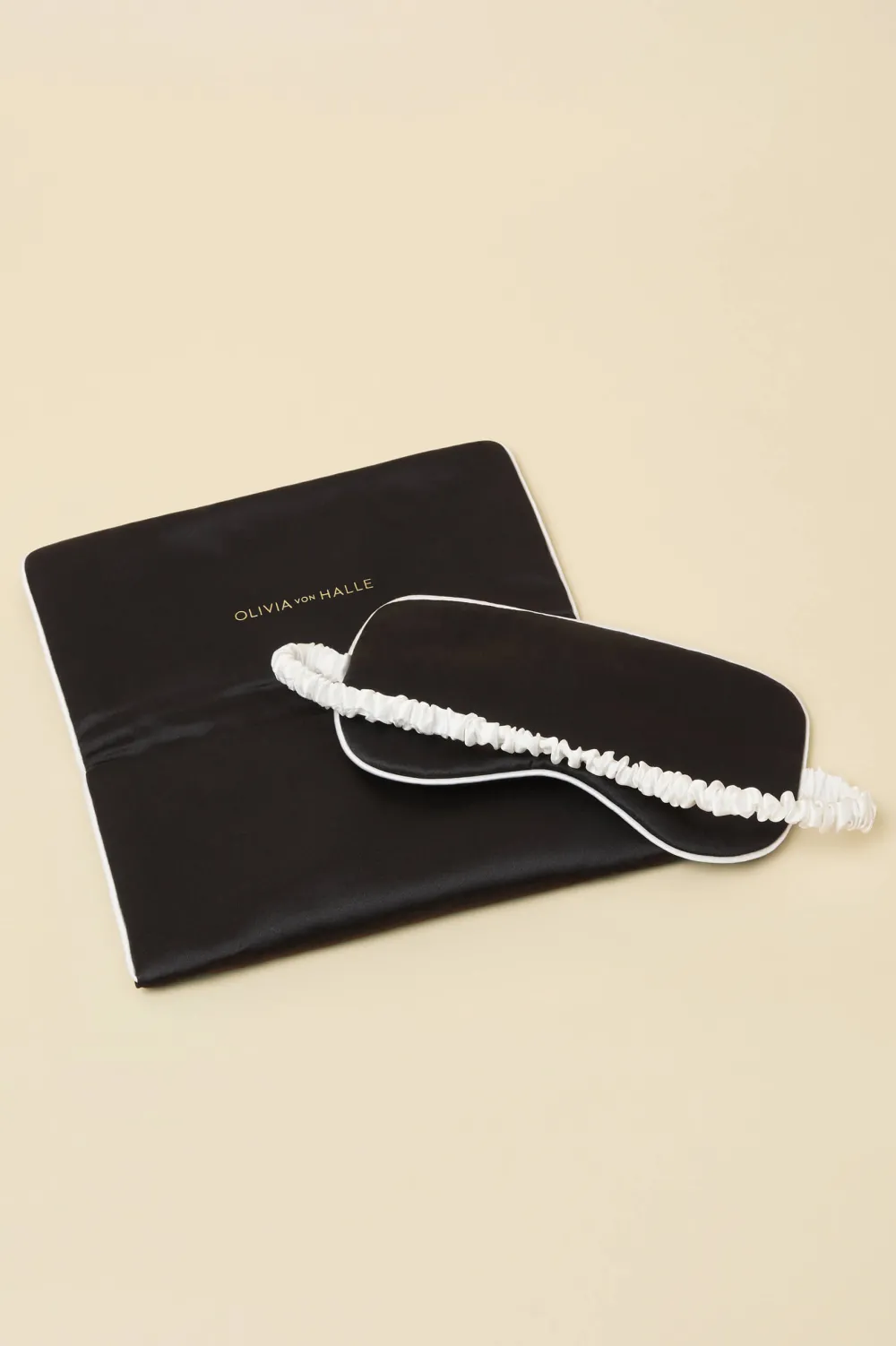 Discount Audrey Jet Eye Maskin Silk Satin Eye Masks