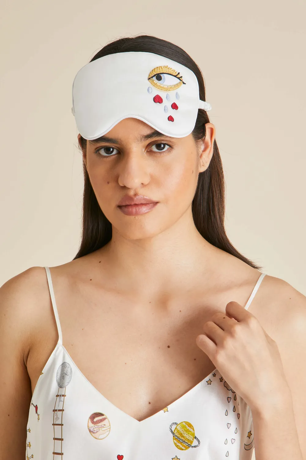 Clearance Audrey Love Eye Maskin Silk Satin Eye Masks