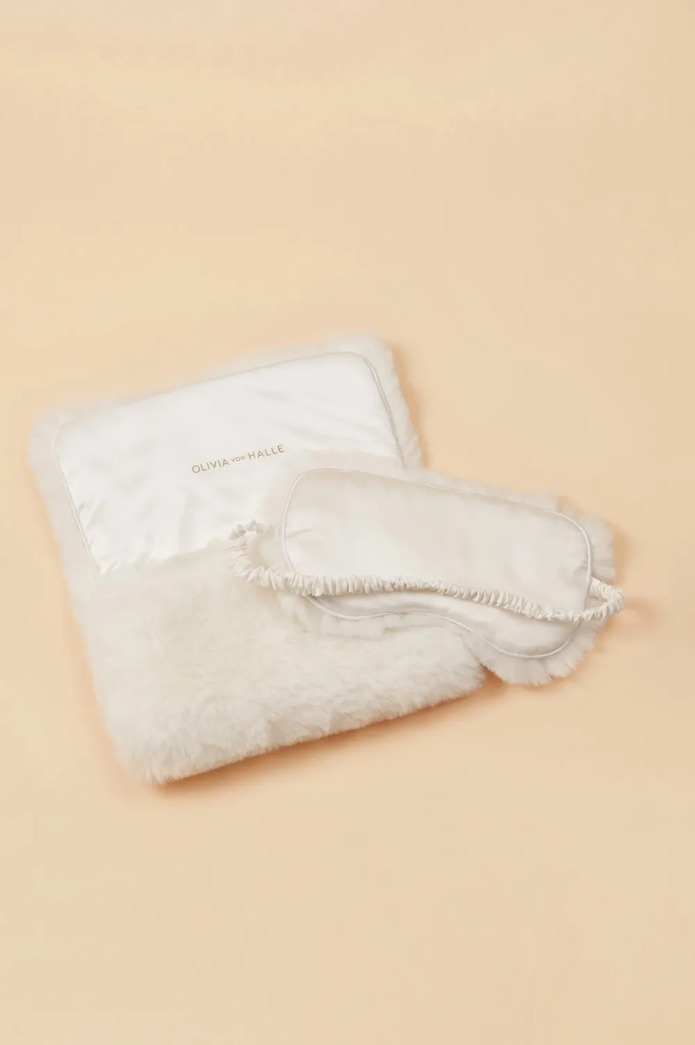 Flash Sale Audrey Snow White Eye Maskin Faux Fur Eye Masks