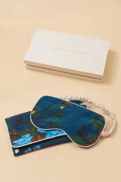 New Audrey Tibatant Floral Eye Maskin Silk Crêpe de Chine Eye Masks