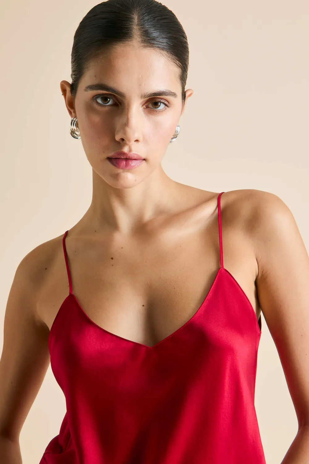 Online Bliss Ruby Camisole Setin Silk Satin Camisole Sets|Pajamas