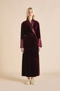 New Capability Robein Silk Velvet Robes