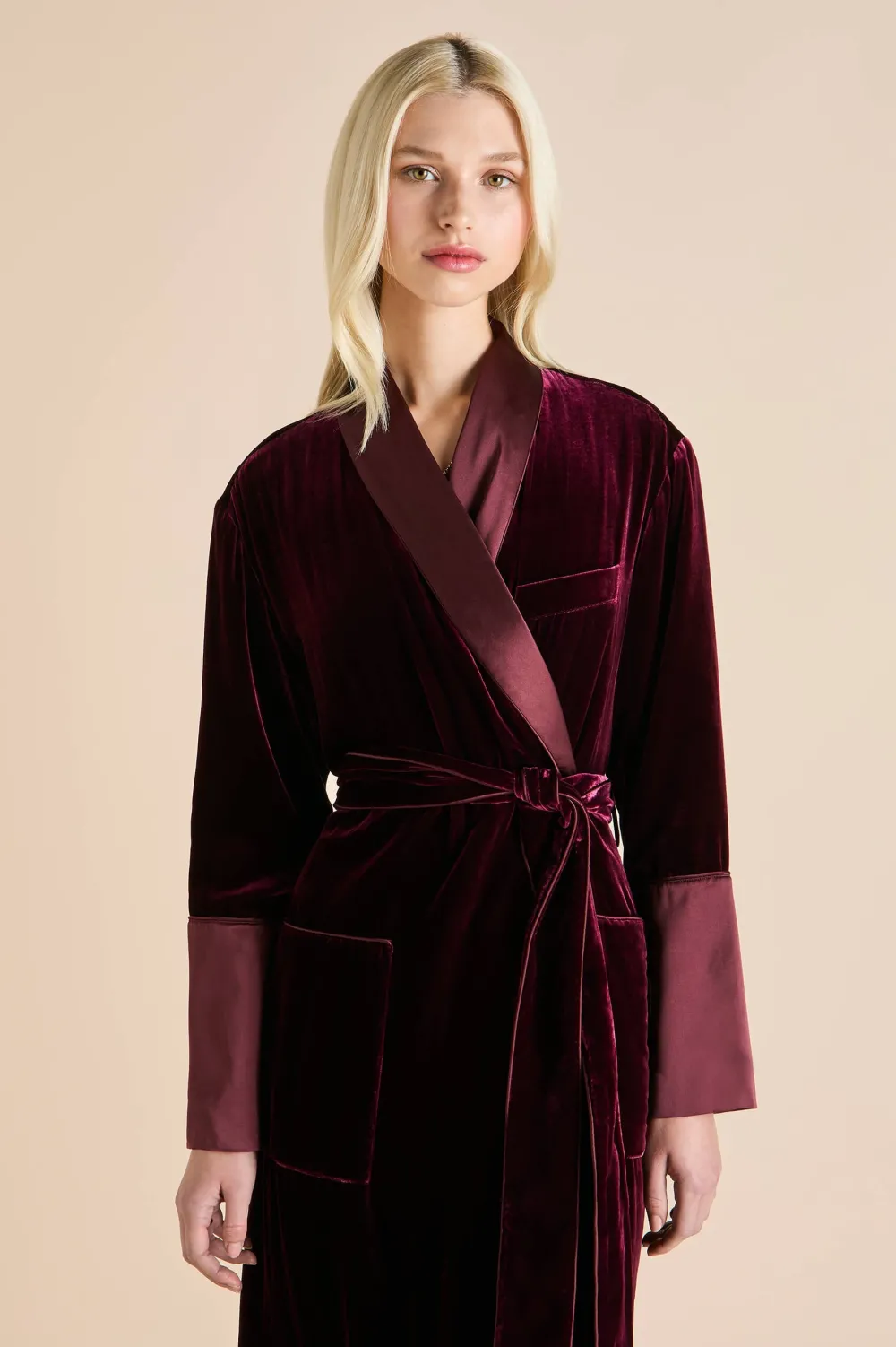New Capability Robein Silk Velvet Robes