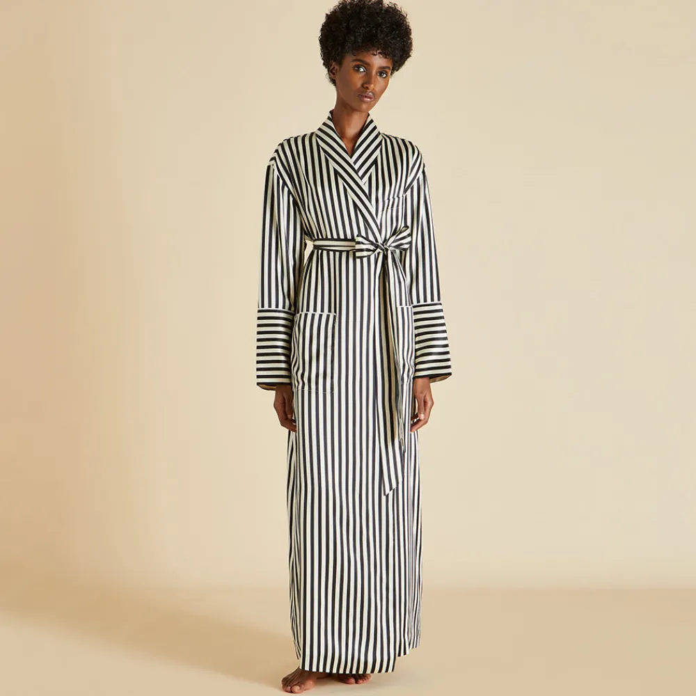 Shop Capability Nika Robein Silk Satin Robes