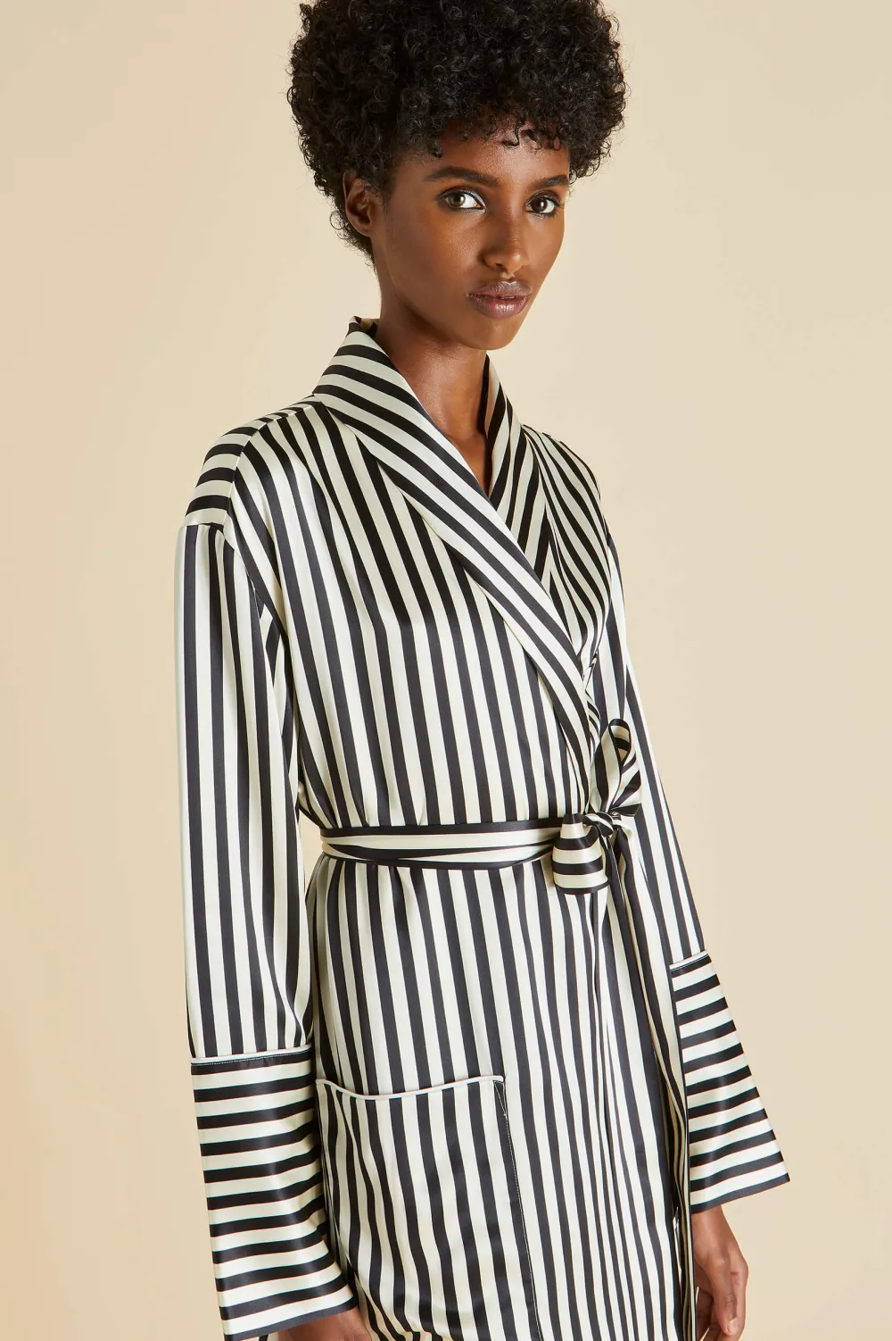 Shop Capability Nika Robein Silk Satin Robes