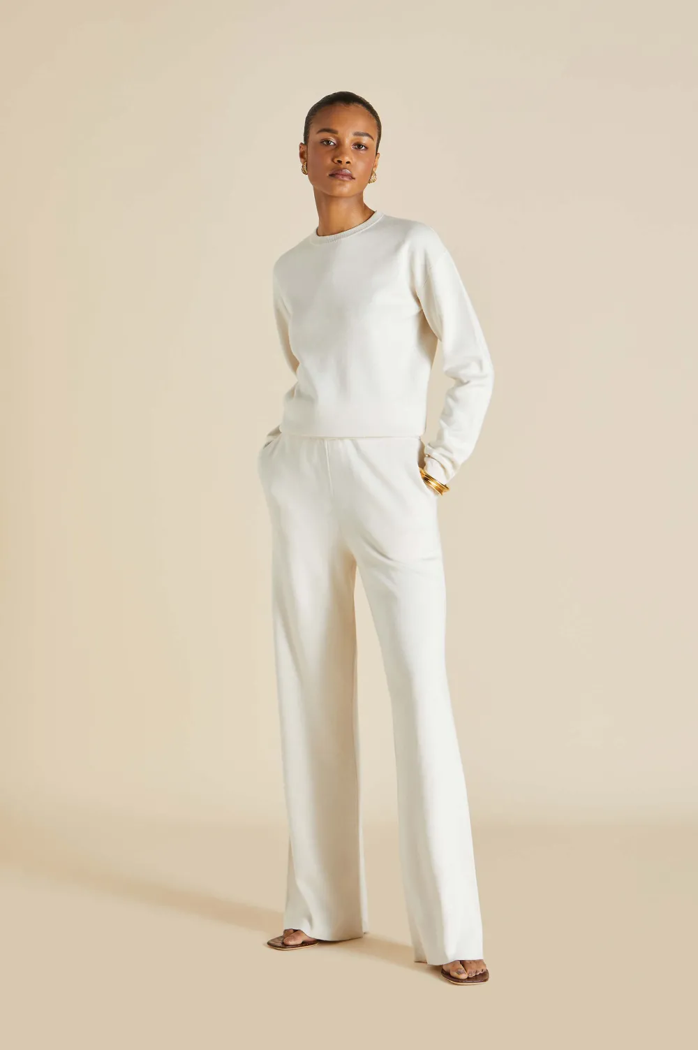 Discount Carmel Alaska Tracksuitin Silk-Cashmere Tracksuits