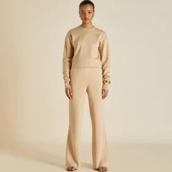 Fashion Carmel Shanghai Tracksuitin Silk-Cashmere Tracksuits
