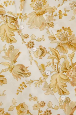 Online Casablanca Aegeus Floral Pajamasin Cotton-Silk Pajamas