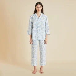 Cheap Casablanca Eros Toile de Jouy Pajamasin Cotton-Silk Pajamas