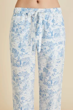 Cheap Casablanca Eros Toile de Jouy Pajamasin Cotton-Silk Pajamas
