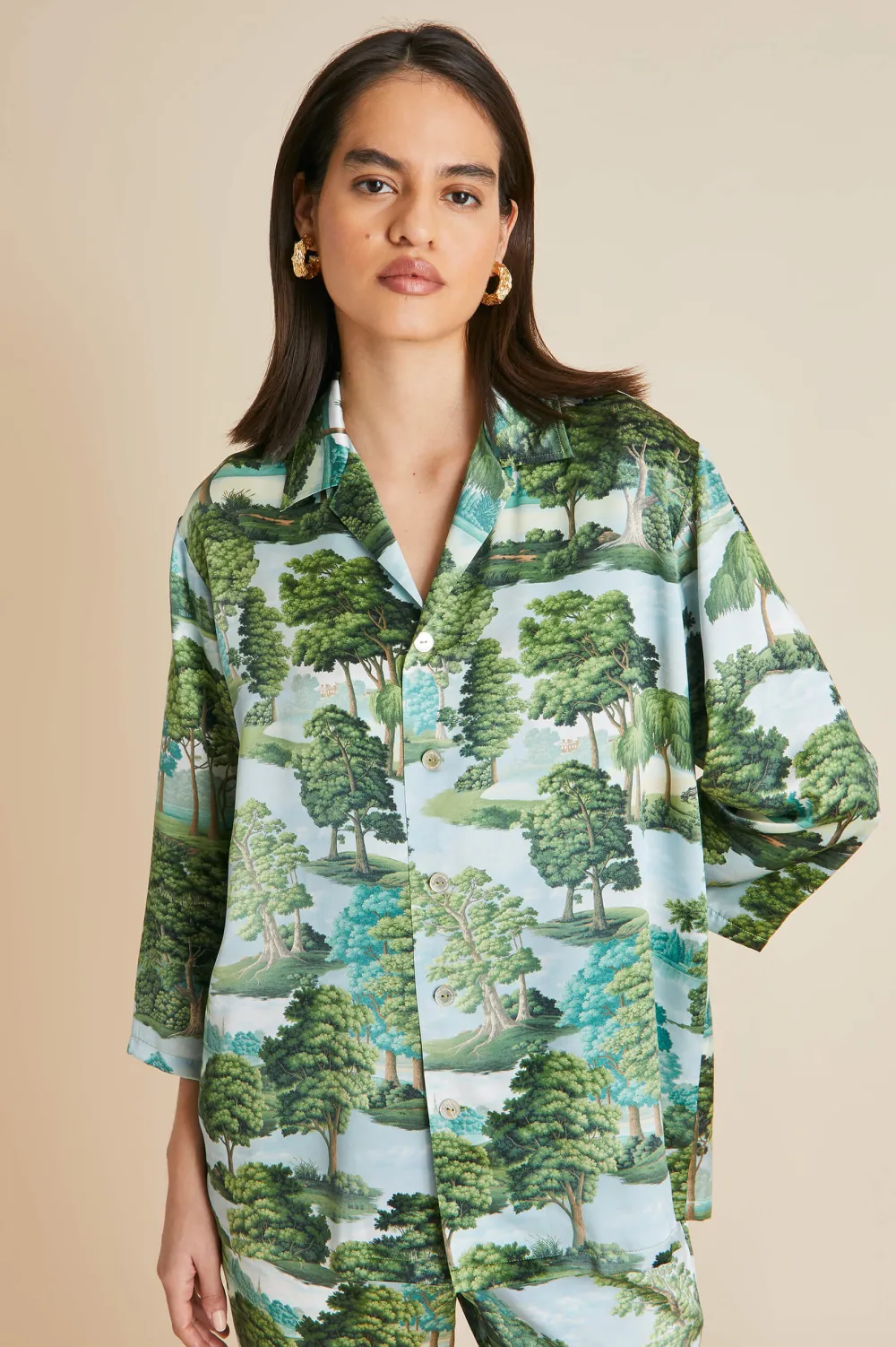 Best Casablanca Hyde Park Pajamasin Silk Satin Pajamas