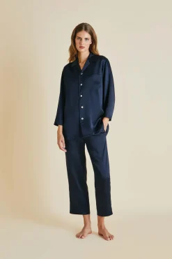 Fashion Casablanca Pyjamasin Silk Satin Pajamas