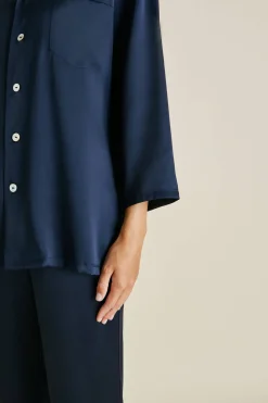 Fashion Casablanca Pyjamasin Silk Satin Pajamas