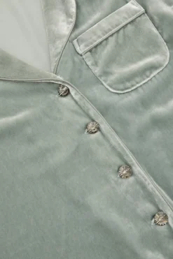 Shop Coco Ash Pajamasin Silk Velvet Pajamas