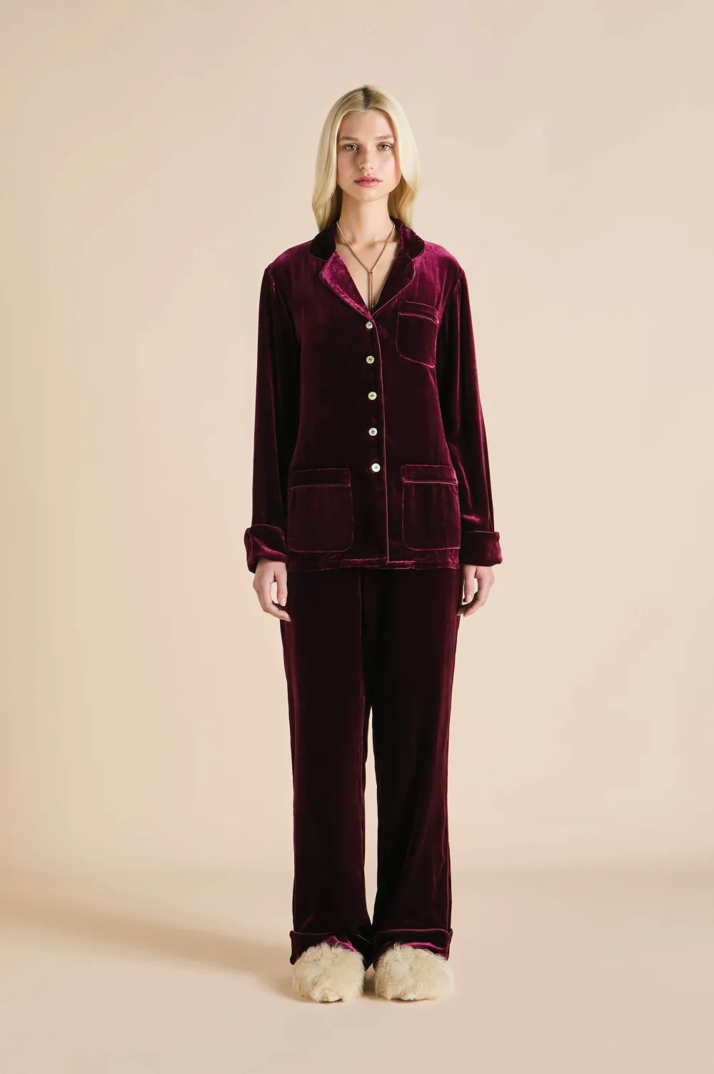 Cheap Coco Pyjamasin Silk Velvet Pajamas