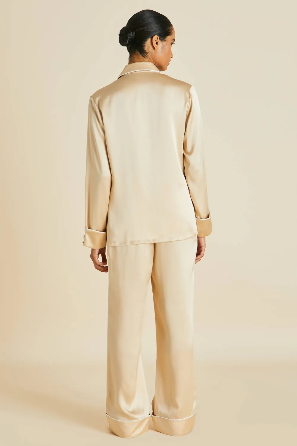 Best Sale Coco Pajamasin Silk Satin Pajamas