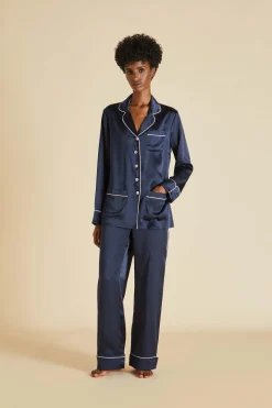 Store Coco Pajamasin Silk Satin Pajamas