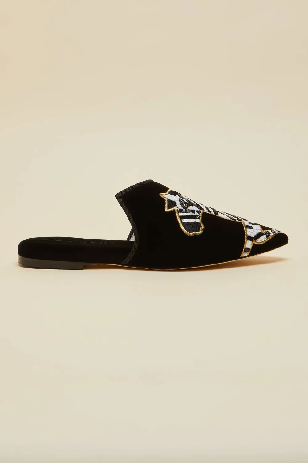 Best Contessa Zebedee Slippersin Velvet Slippers