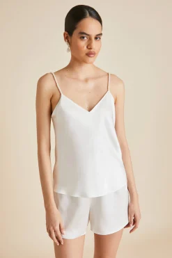 Outlet Elle Pearl Camisole Setin Silk Satin Camisole Sets|Pajamas
