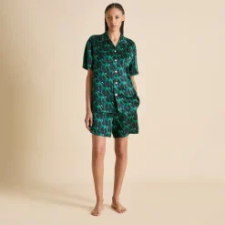 Outlet Emeli Colette Figure Pajamasin Silk Satin Pajamas
