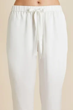 Best Fifi Pearl Pajamasin Silk Satin Pajamas