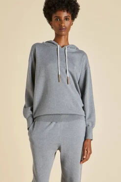 Fashion Gia London Tracksuitin Silk-Cashmere Tracksuits