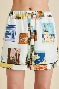 Flash Sale Ingo Cadmus Postcard Pajamasin Silk Twill Pajamas