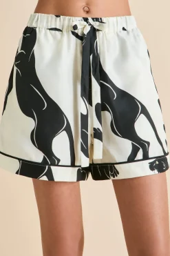 Clearance Ingo Romain Panther Pajamasin Silk Twill Pajamas