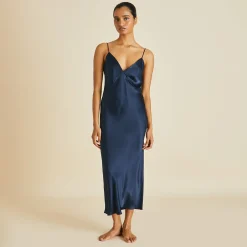 Clearance Issa Slip Dressin Silk Satin Dresses