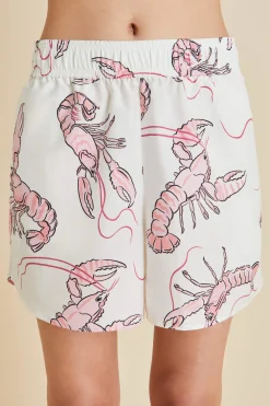 Online Kick Prometheus Lobster Pajamasin Cotton-Silk Pajamas