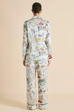 Best Sale Lila Carlyle Pajamasin Silk Satin Pajamas