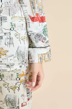 Best Sale Lila Carlyle Pajamasin Silk Satin Pajamas