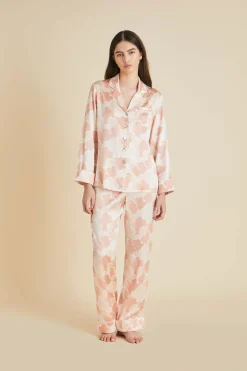 Cheap Lila Icarus Cloud Pajamasin Silk Satin Pajamas
