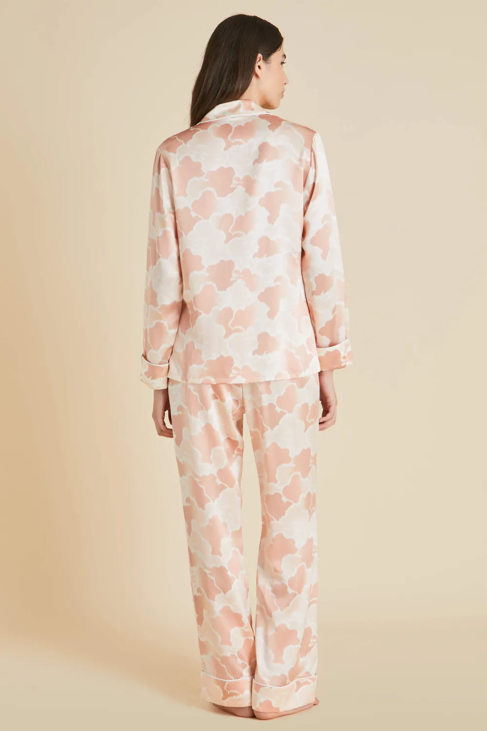Cheap Lila Icarus Cloud Pajamasin Silk Satin Pajamas