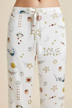 Sale Lila Love pajamasin Silk Satin Pajamas