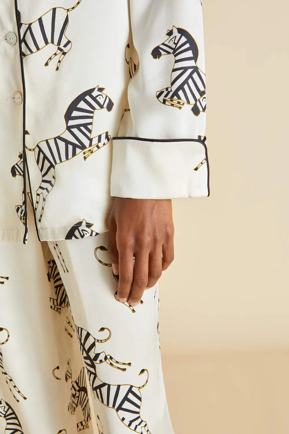 Sale Lila Zebedee Pajamasin Silk Satin Pajamas