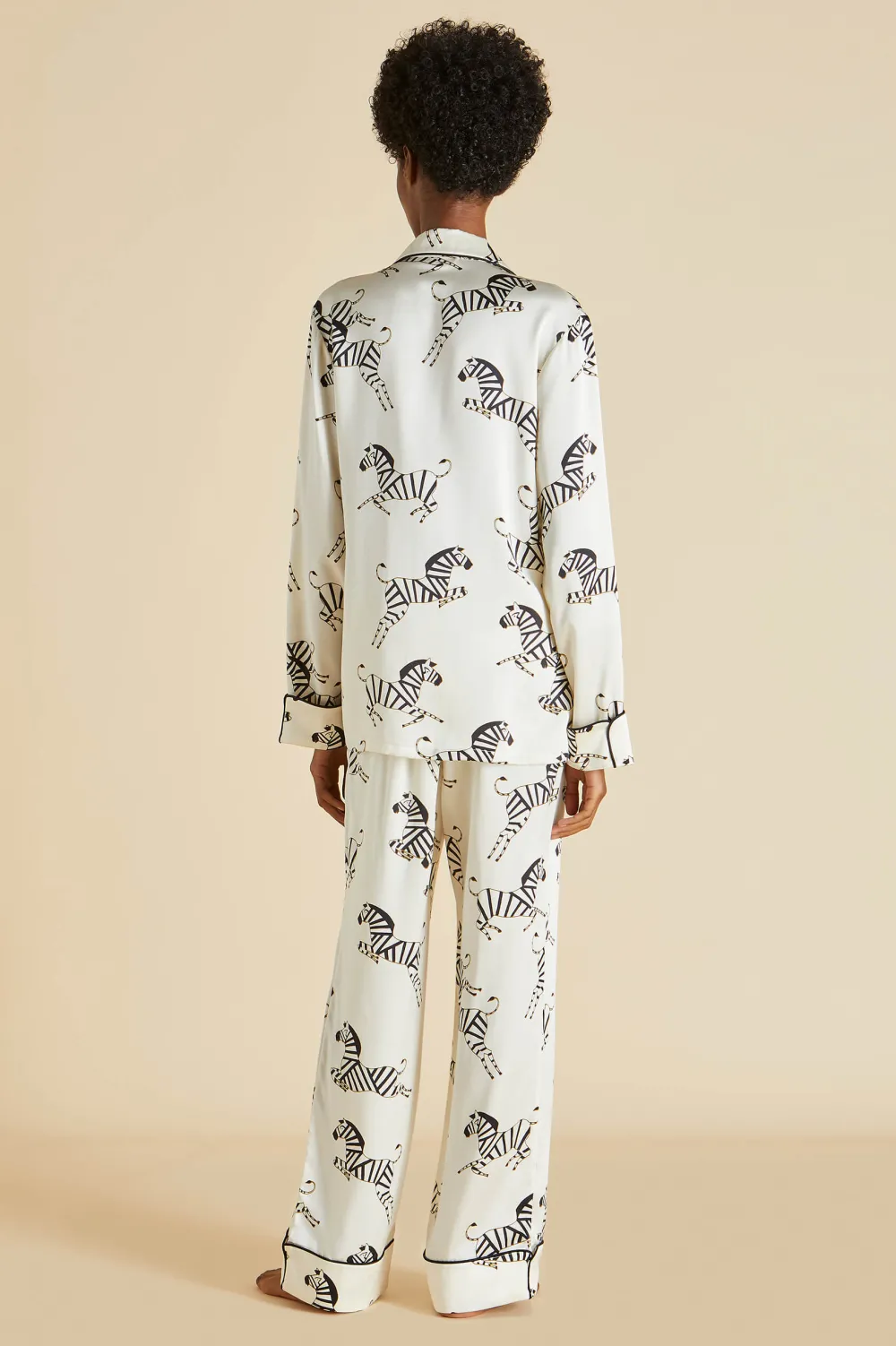 Sale Lila Zebedee Pajamasin Silk Satin Pajamas
