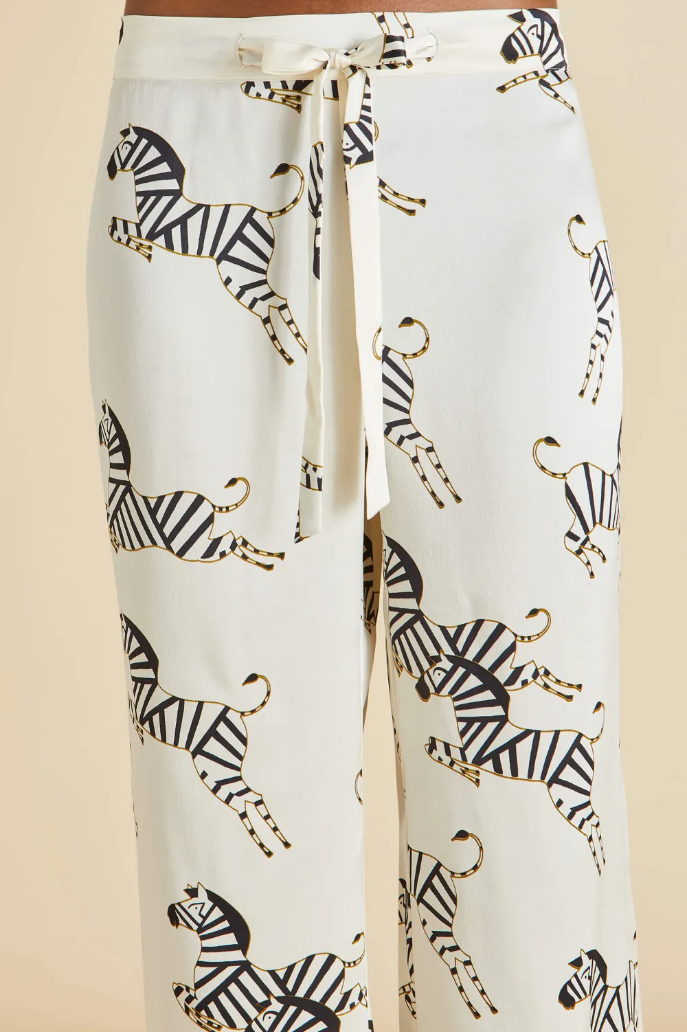 Sale Lila Zebedee Pajamasin Silk Satin Pajamas