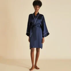 Hot Mimi Robein Silk Satin Robes