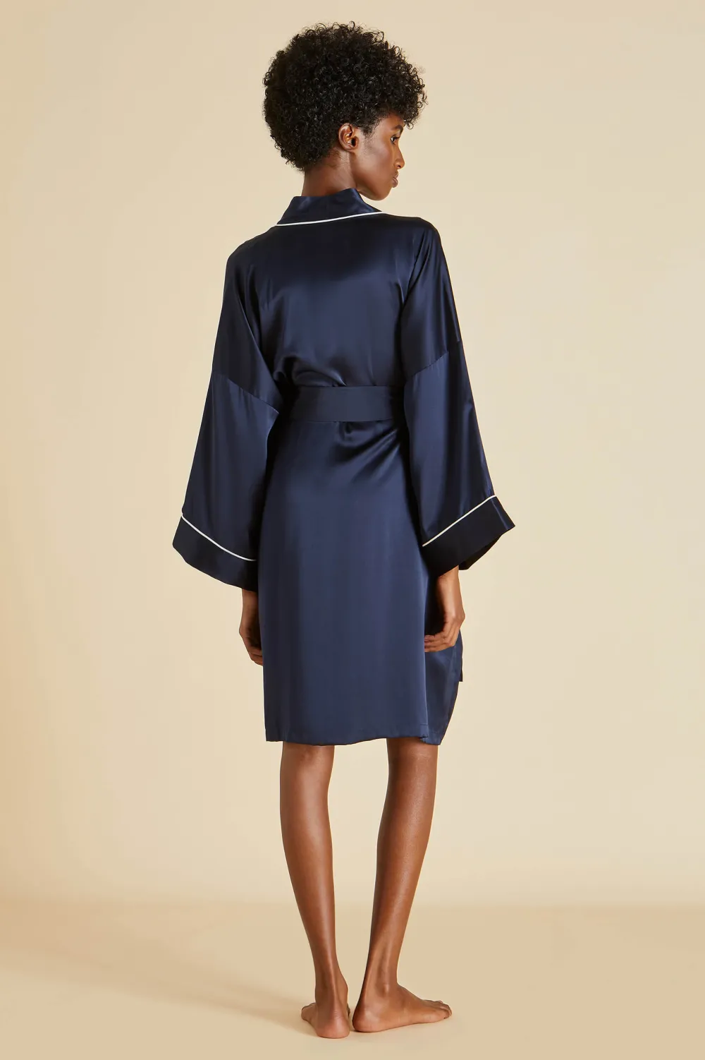Hot Mimi Robein Silk Satin Robes