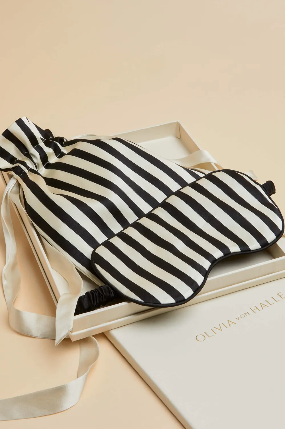 Hot Nika and Ivory Eye Maskin Silk Satin Eye Masks