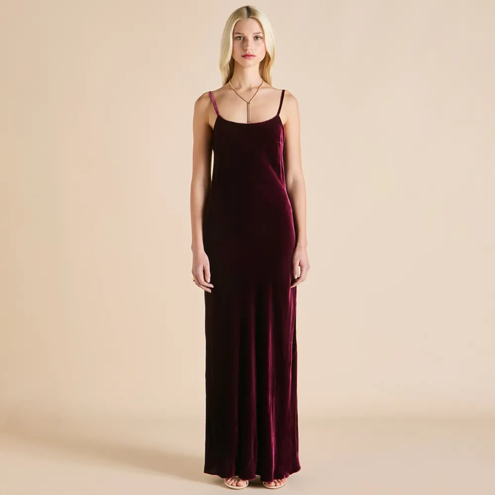 Sale Olympia Dressin Silk Velvet Dresses