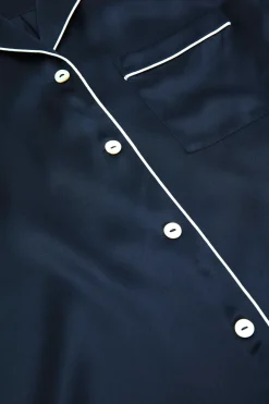 New Poppy Nightshirtin Silk Satin Nightshirts