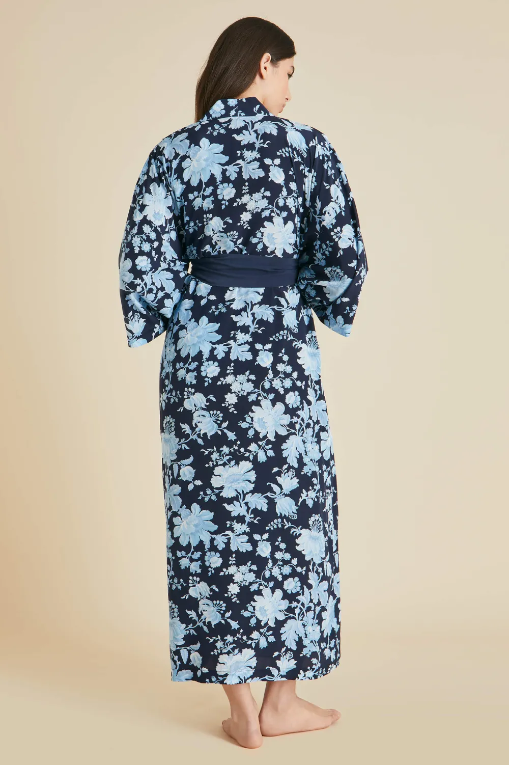 Discount Queenie Alcides Floral Robein Silk Crêpe de Chine Robes