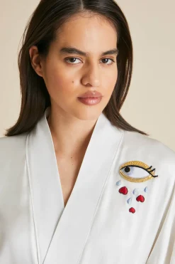 Clearance Sabine Desire Robein Silk Satin Robes